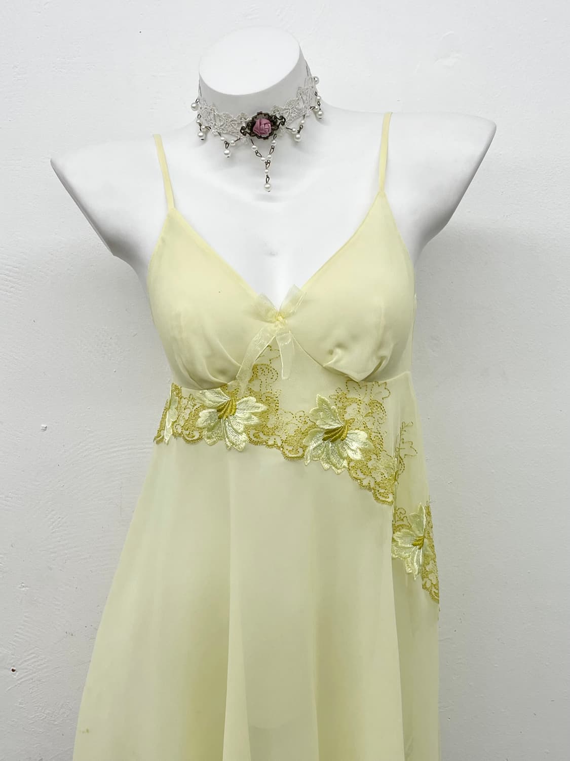 페어리 시어 레이스 슬립 상품이미지2