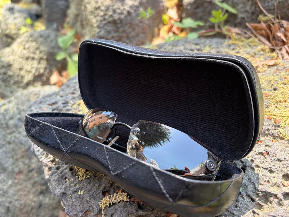 00s 샤넬 무테 썬그라스 신품 보관품 선그라스  상품이미지6