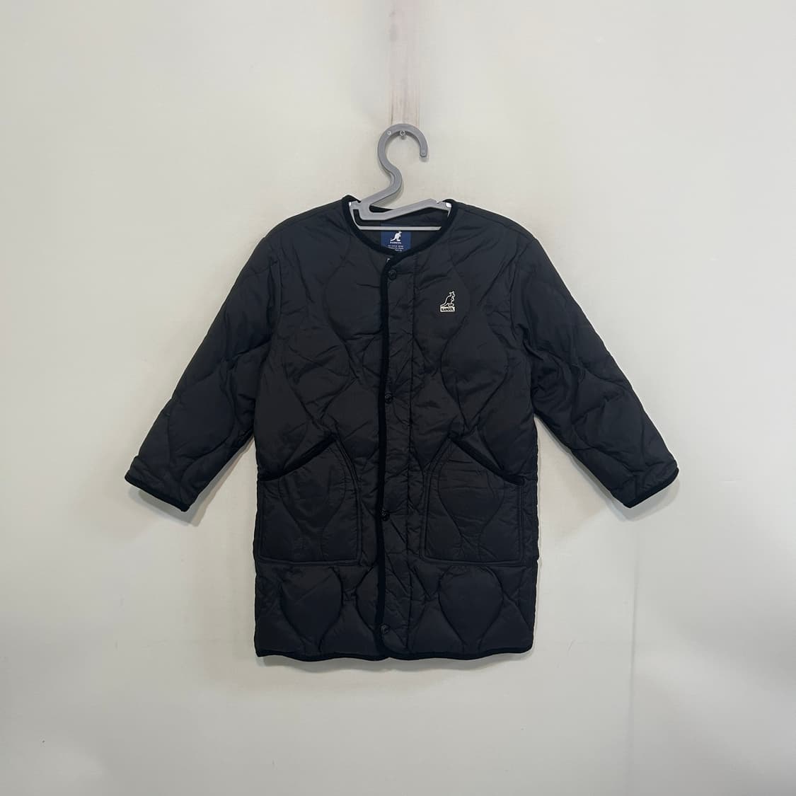 캉골 키즈 퀄팅 오리털 롱패딩 120 상품이미지1