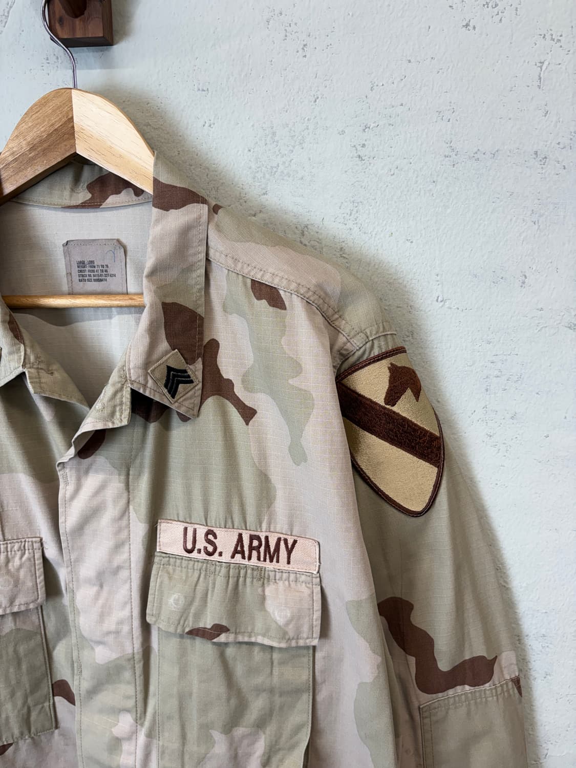 90s US ARMY 데저트 카모 bdu 자켓 상품이미지3