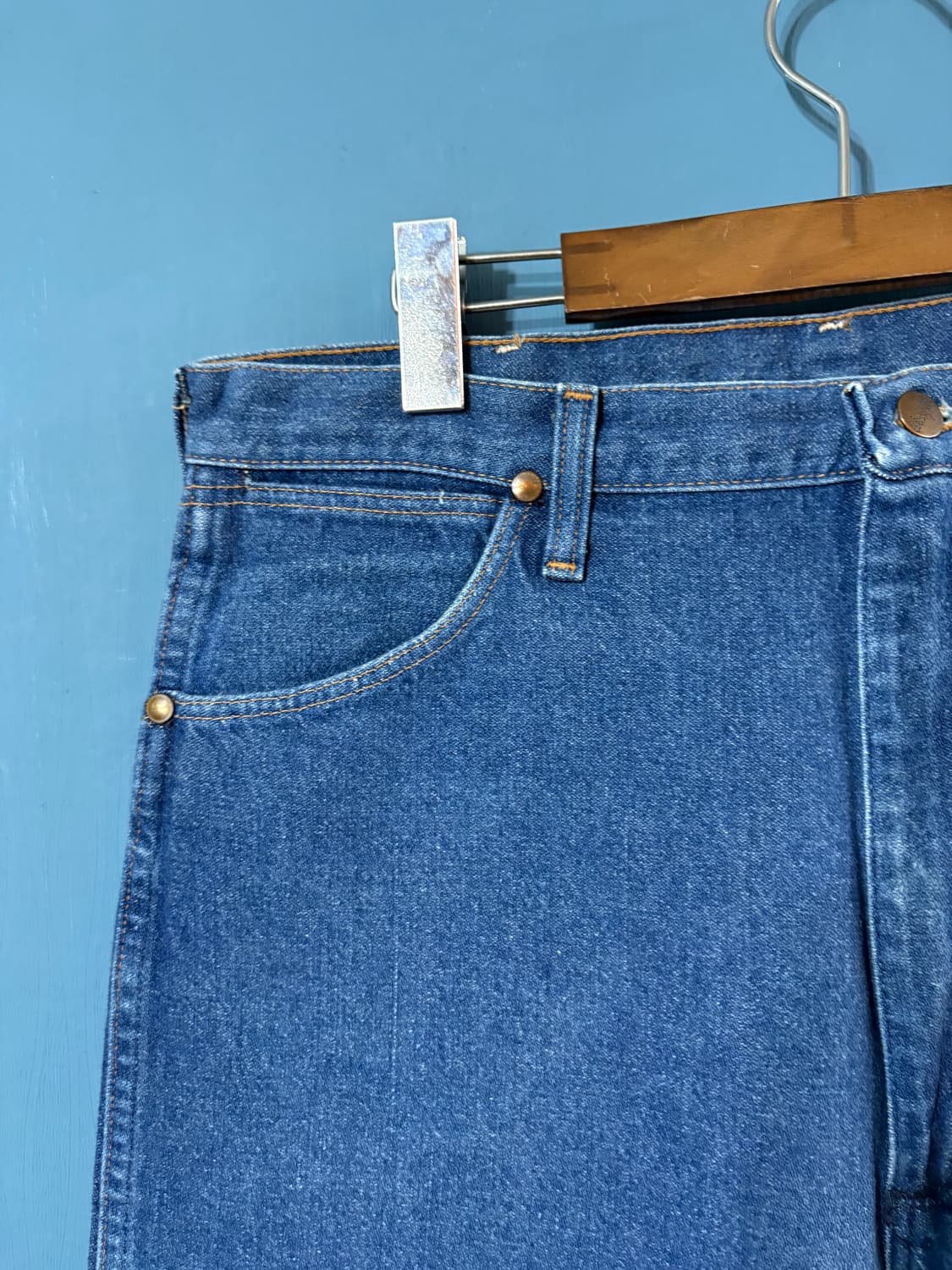 90‘s vWrangler 13mwz denim pant. 상품이미지4