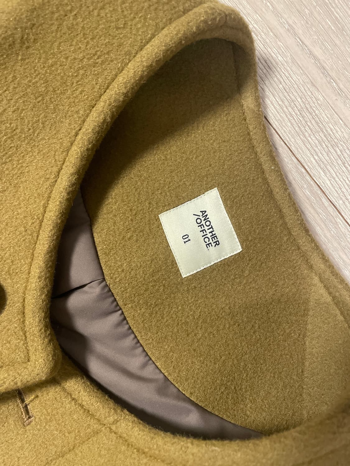 어나더오피스 캐시미어파카  상품이미지2