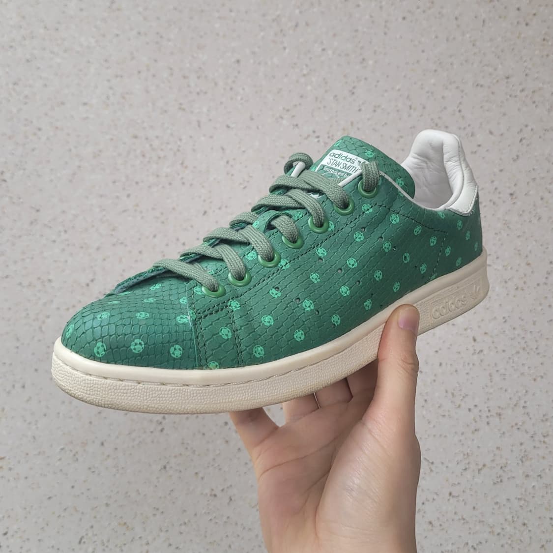 아디다스 스탠스미스 도트 그린 235 상품이미지1