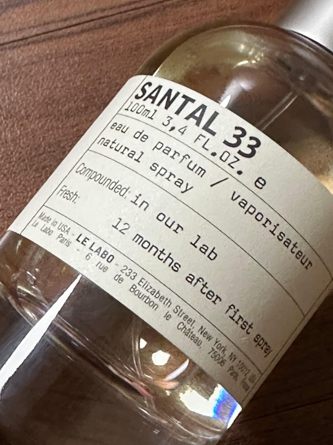 르라보 상탈 33 향수 100ml 상품이미지2