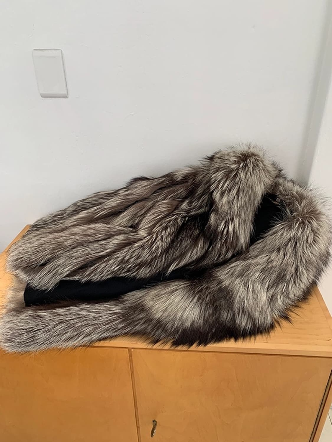 빈티지 리얼 폭스퍼 자켓 상품이미지1