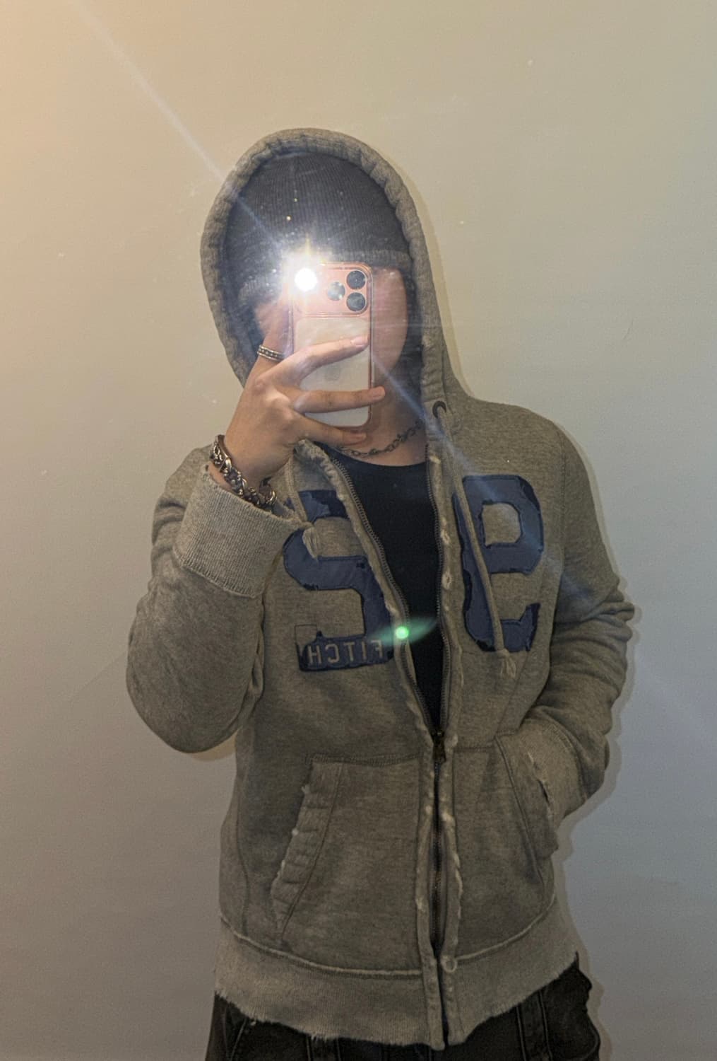 아베크롬비 y2k 후드집업 상품이미지1