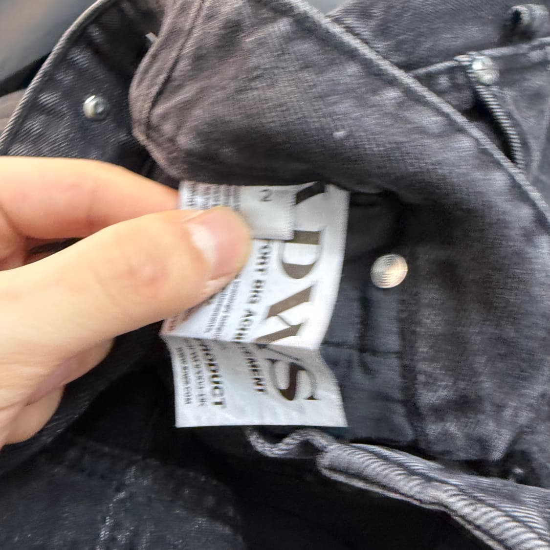 IDWS 아돈워너셀 오버랩 카펜터 데님 팬츠 상품이미지9