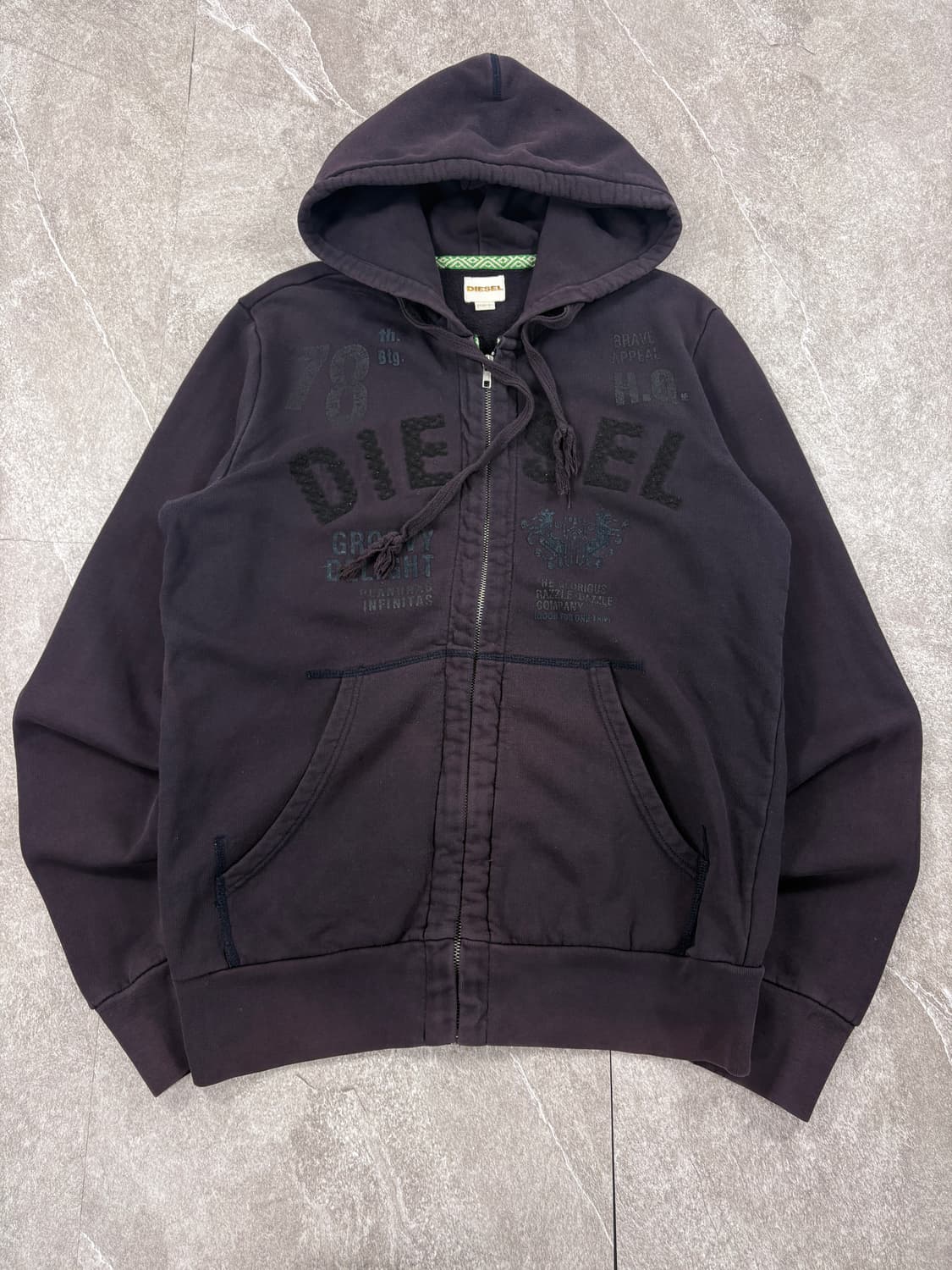 Diesel Hooded Zip-up    상품이미지1