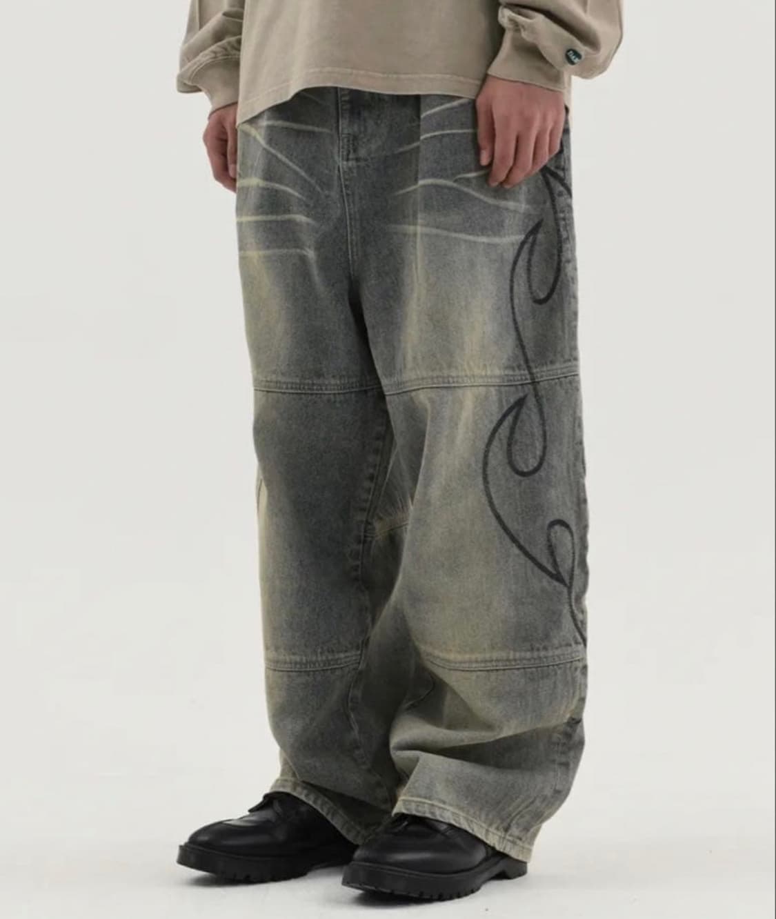 래리클락 DENIM TRIBAL PANTS INDIGO MIDEUM 상품이미지1