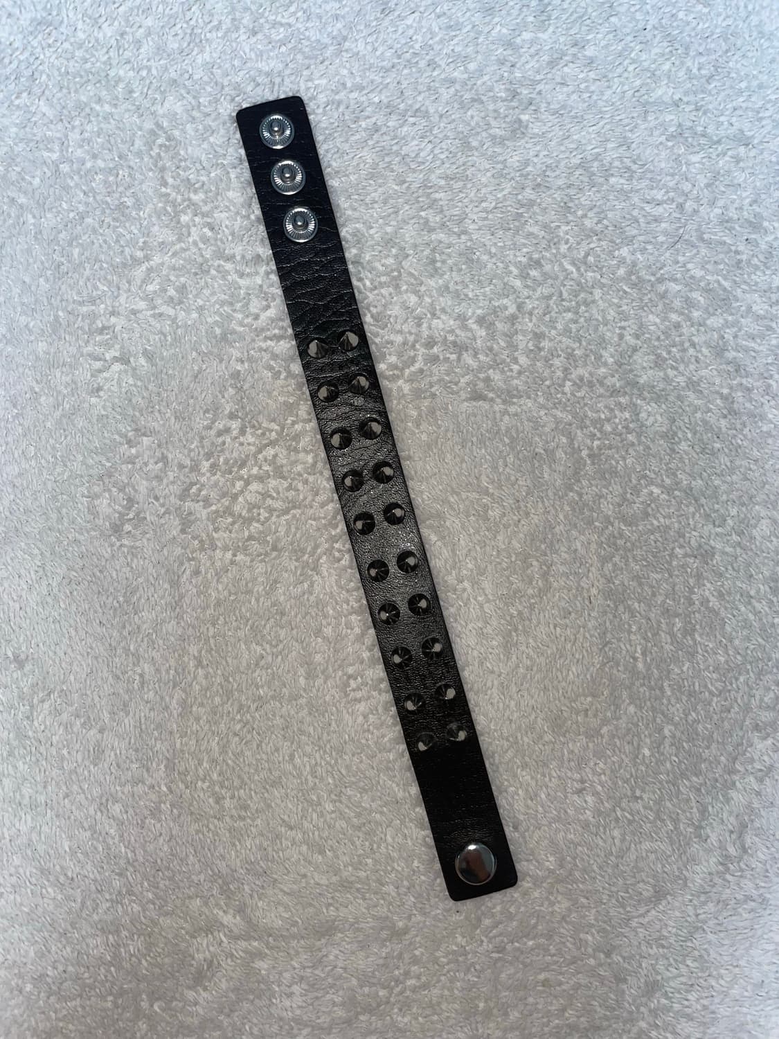brown studs leather bracelet 상품이미지2