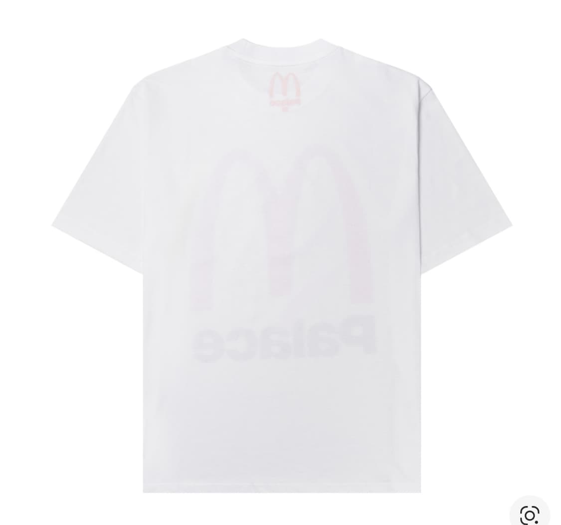 팔라스 x 맥도날드 로고 티셔츠 화이트 - S 상품이미지2