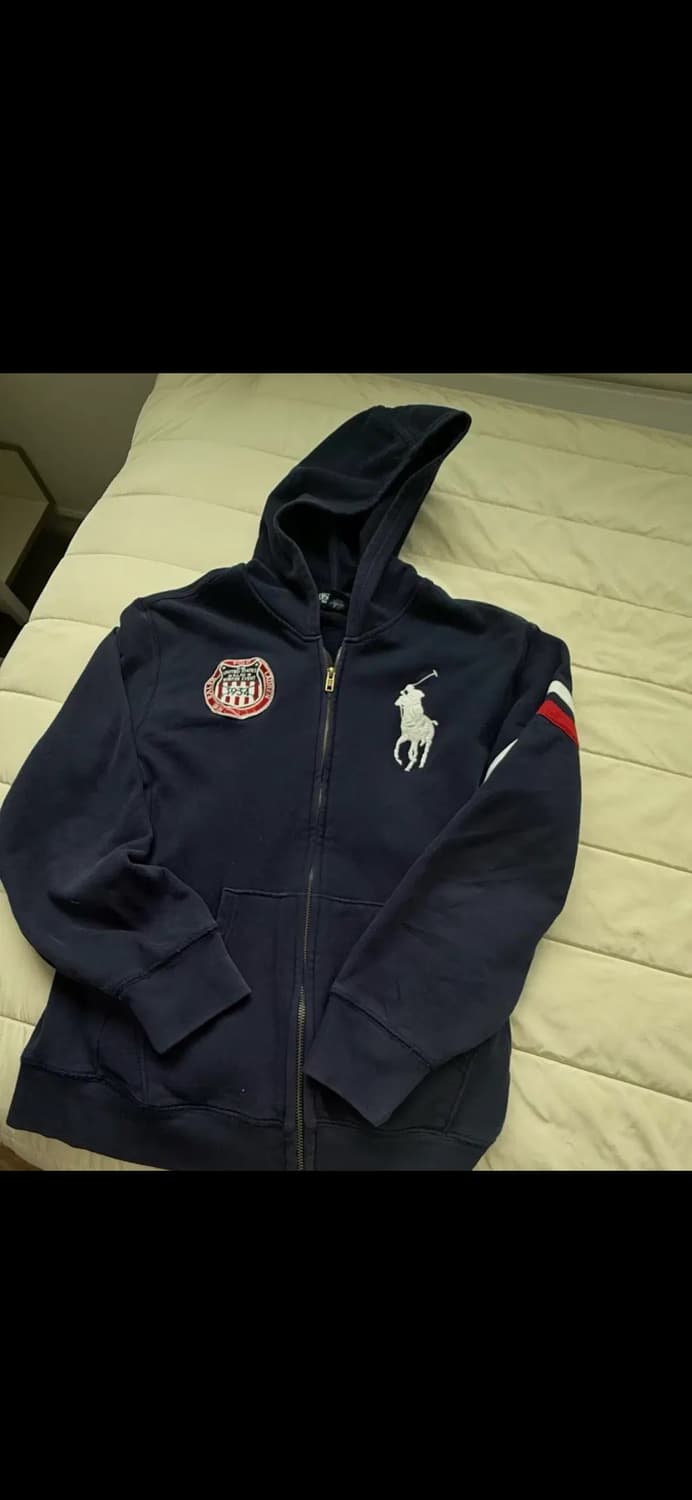 빅포니 폴로 후드집업 상품이미지1