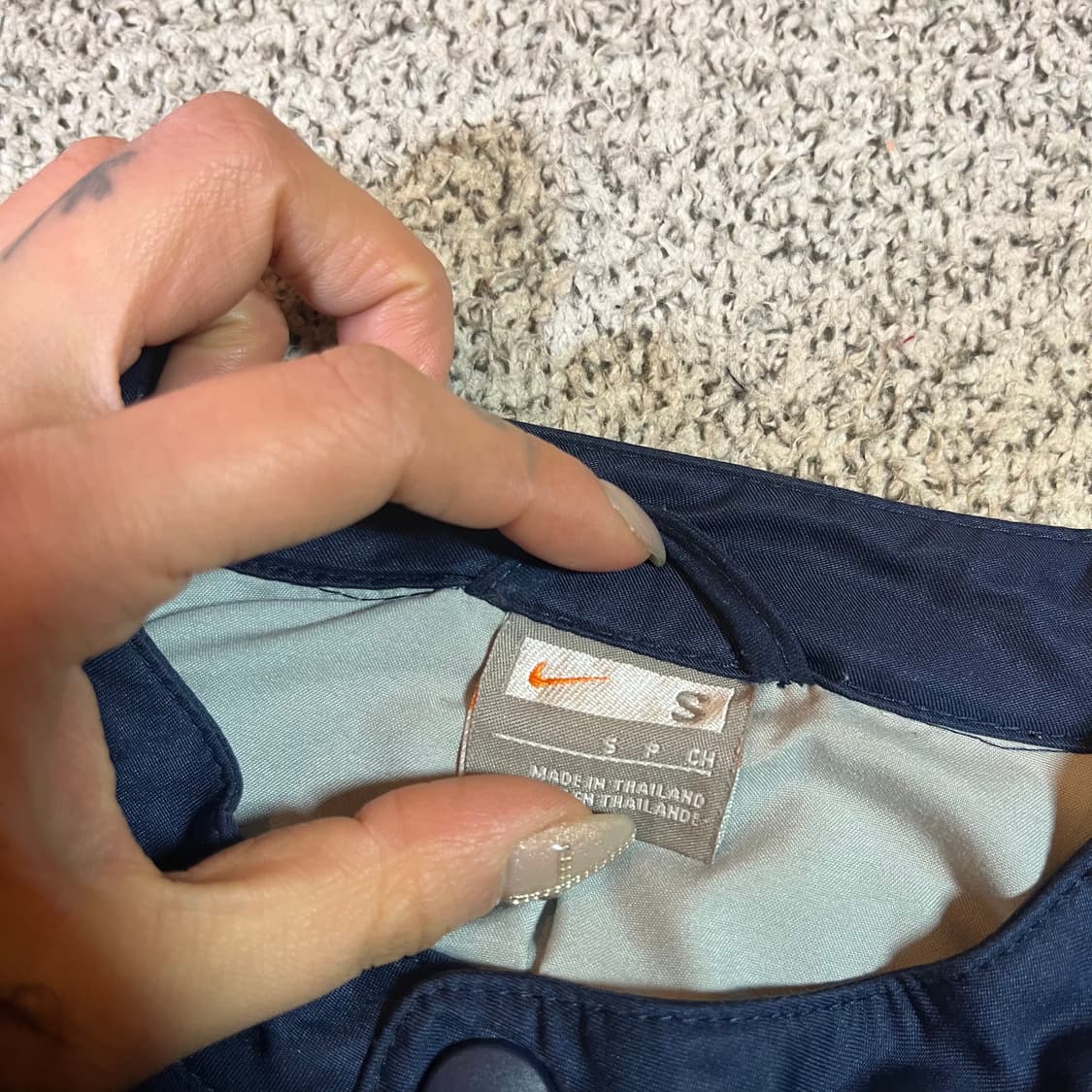 올드스쿨 나이키 바르셀로나 폴리 블루종 점퍼 상품이미지5