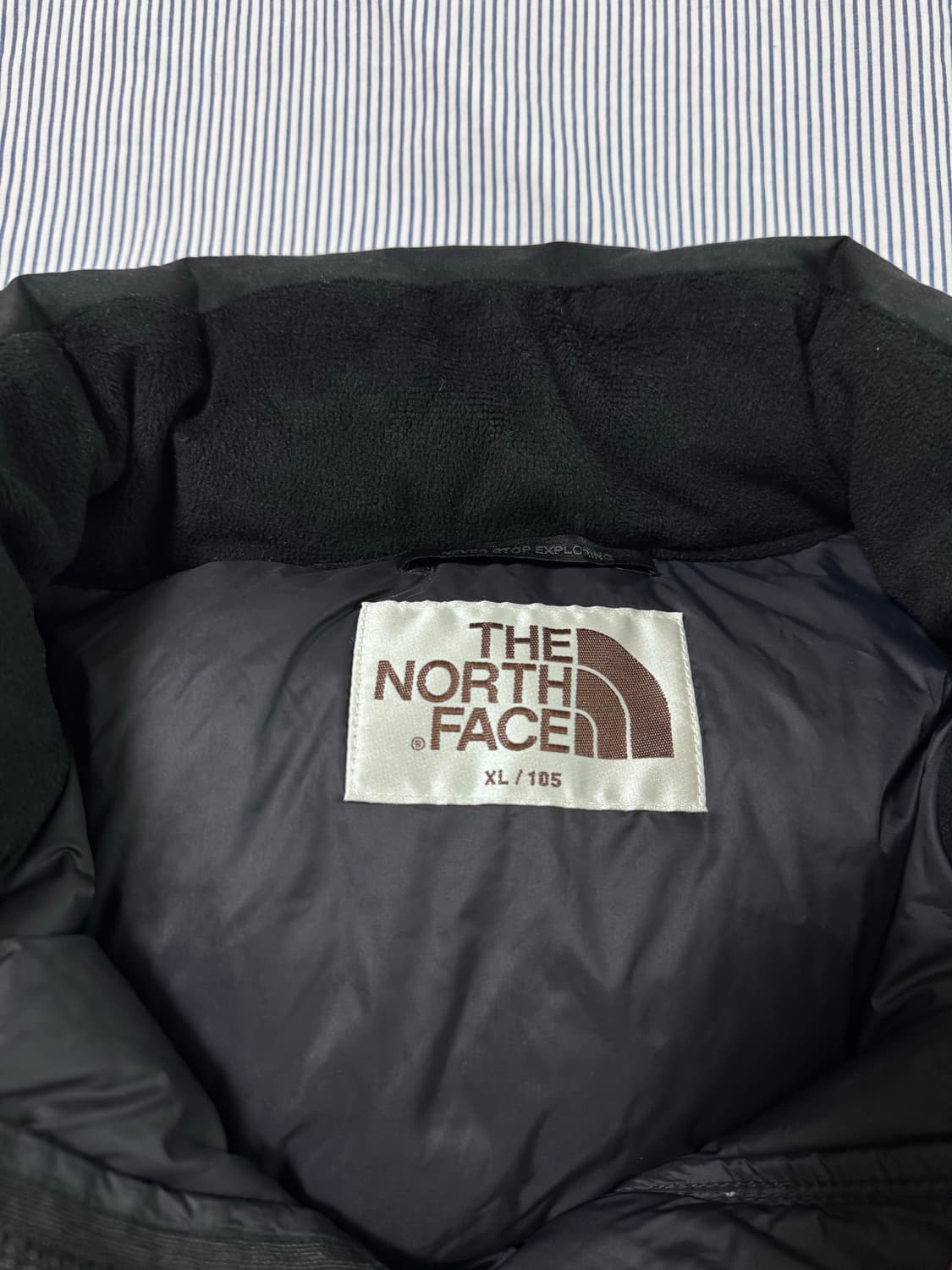 (S급) 노스페이스 화이트 라벨 노벨티 눕시 RDS 다운 자켓 블랙 상품이미지7