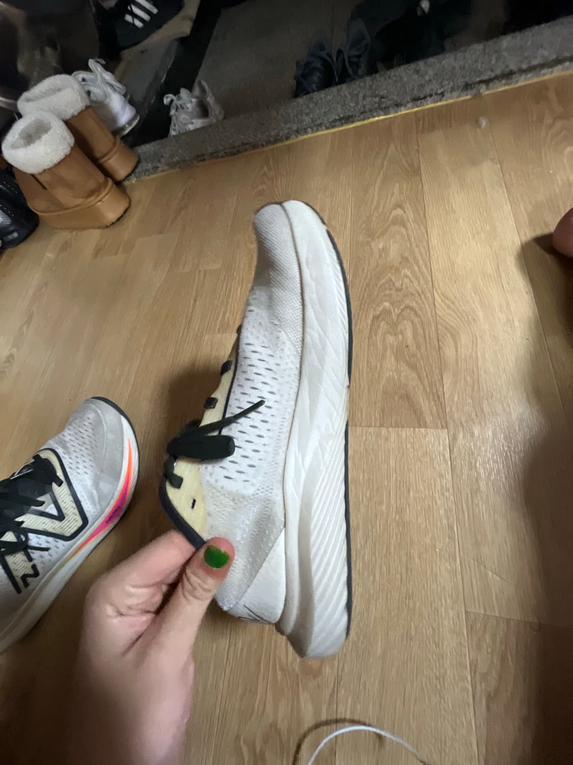 [270] 뉴발 퓨어셀 화이트 판매합니다 상품이미지4