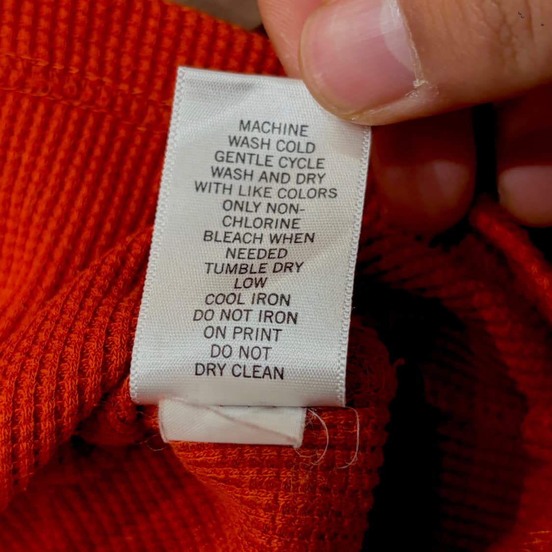 바나나리퍼블릭 와플 롱슬리브 티셔츠 (XL) 상품이미지6