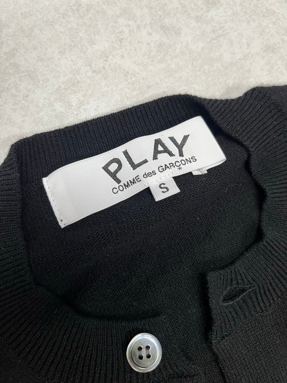 꼼데가르송 가디건 S 상품이미지2