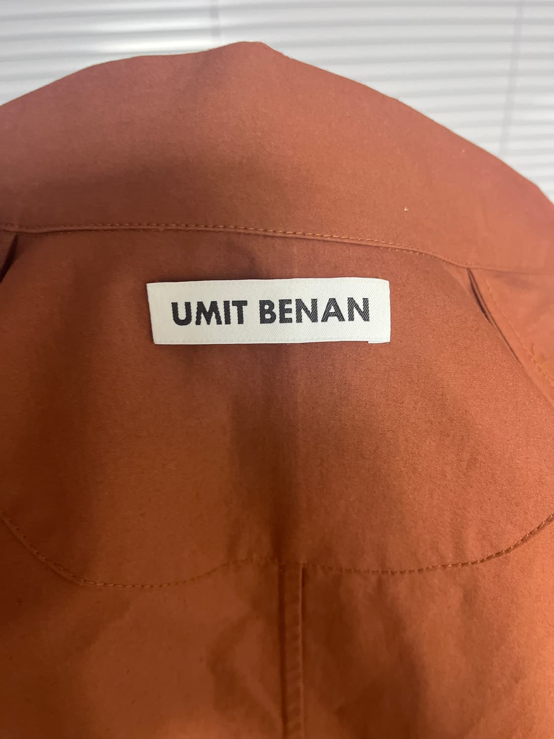UMIT BENAN 유밋베넌 밀리터리 테라코타 오렌지  포켓 지퍼 자켓 상품이미지7