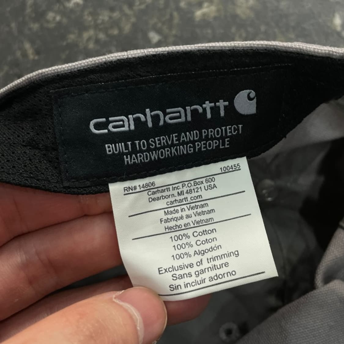 칼하트 볼캡  상품이미지3