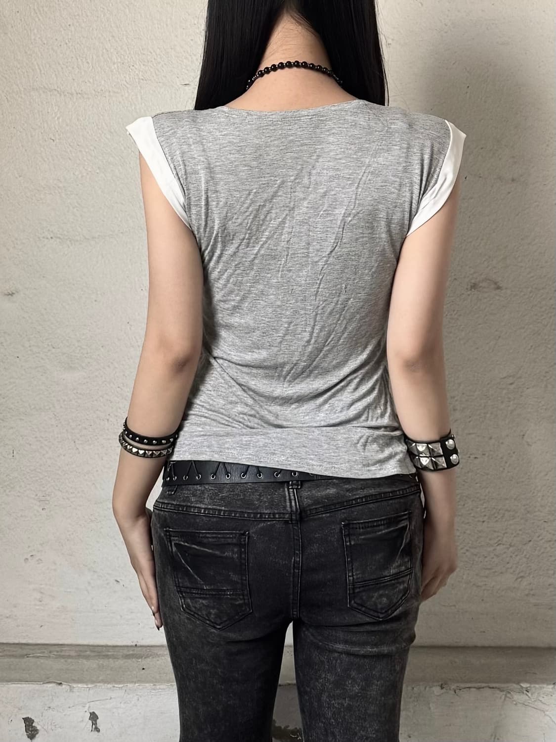 Vintage print top 상품이미지2