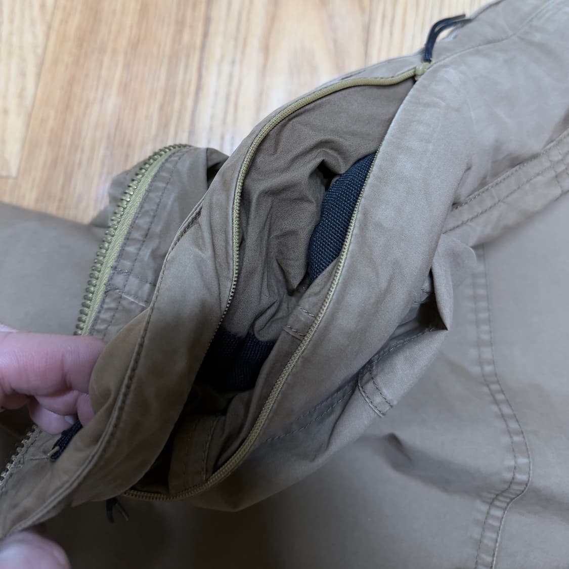 아르마니 익스체인지 밀리터리 숏야상 상품이미지7