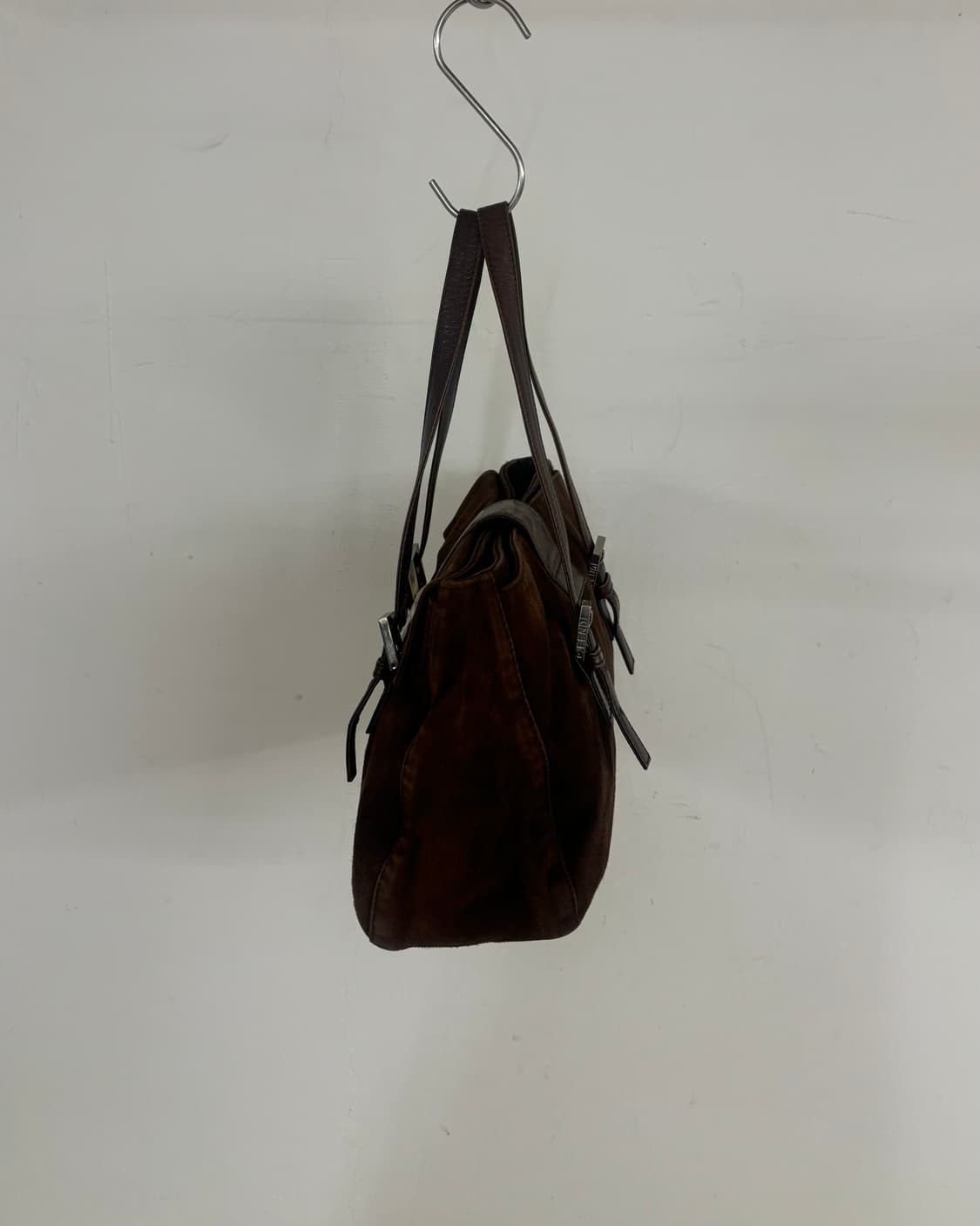 펜디 브라운 스웨이드 숄더백 상품이미지3