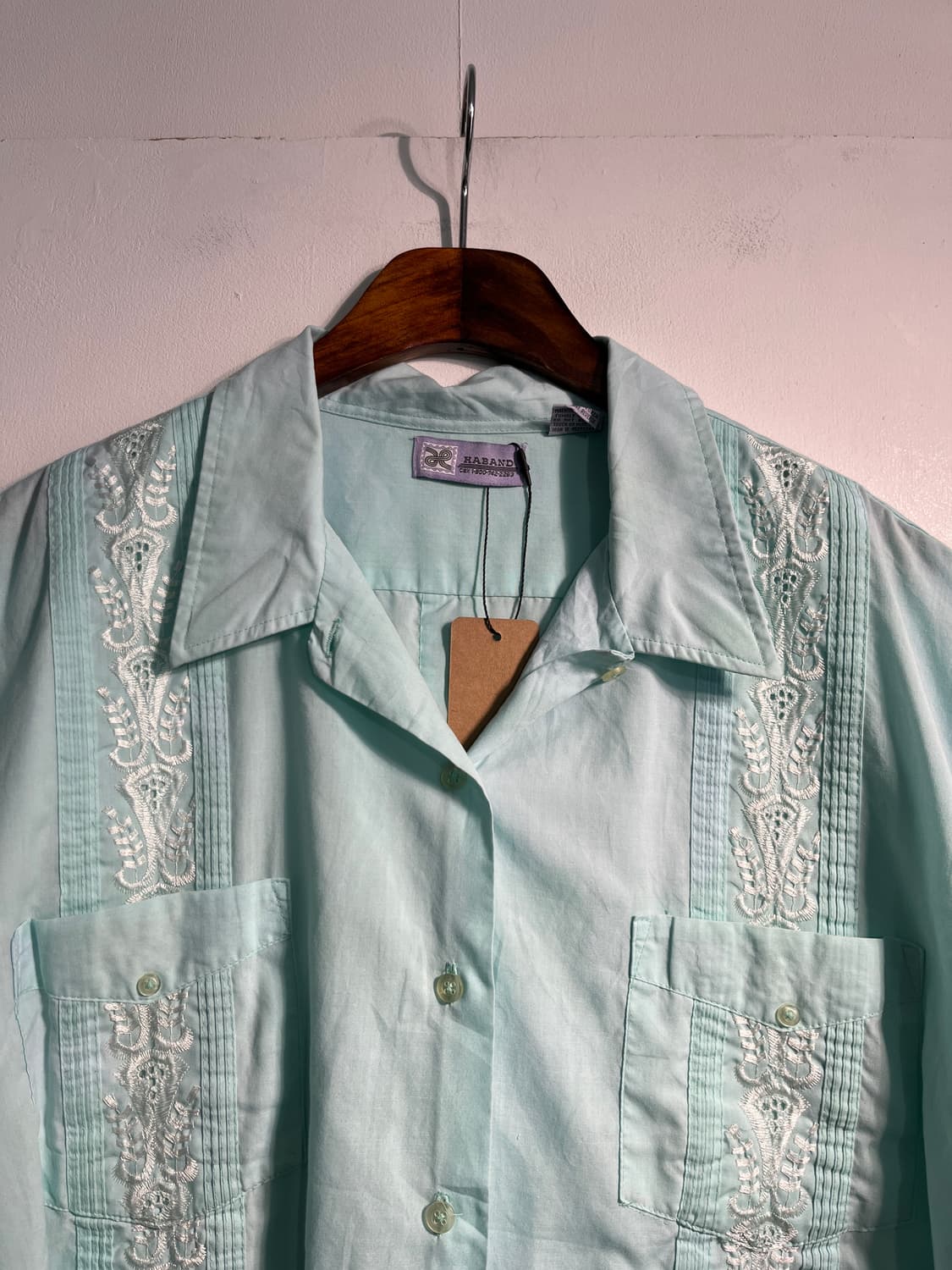 Guayabera shirts (쿠바 셔츠)  2XL 상품이미지6
