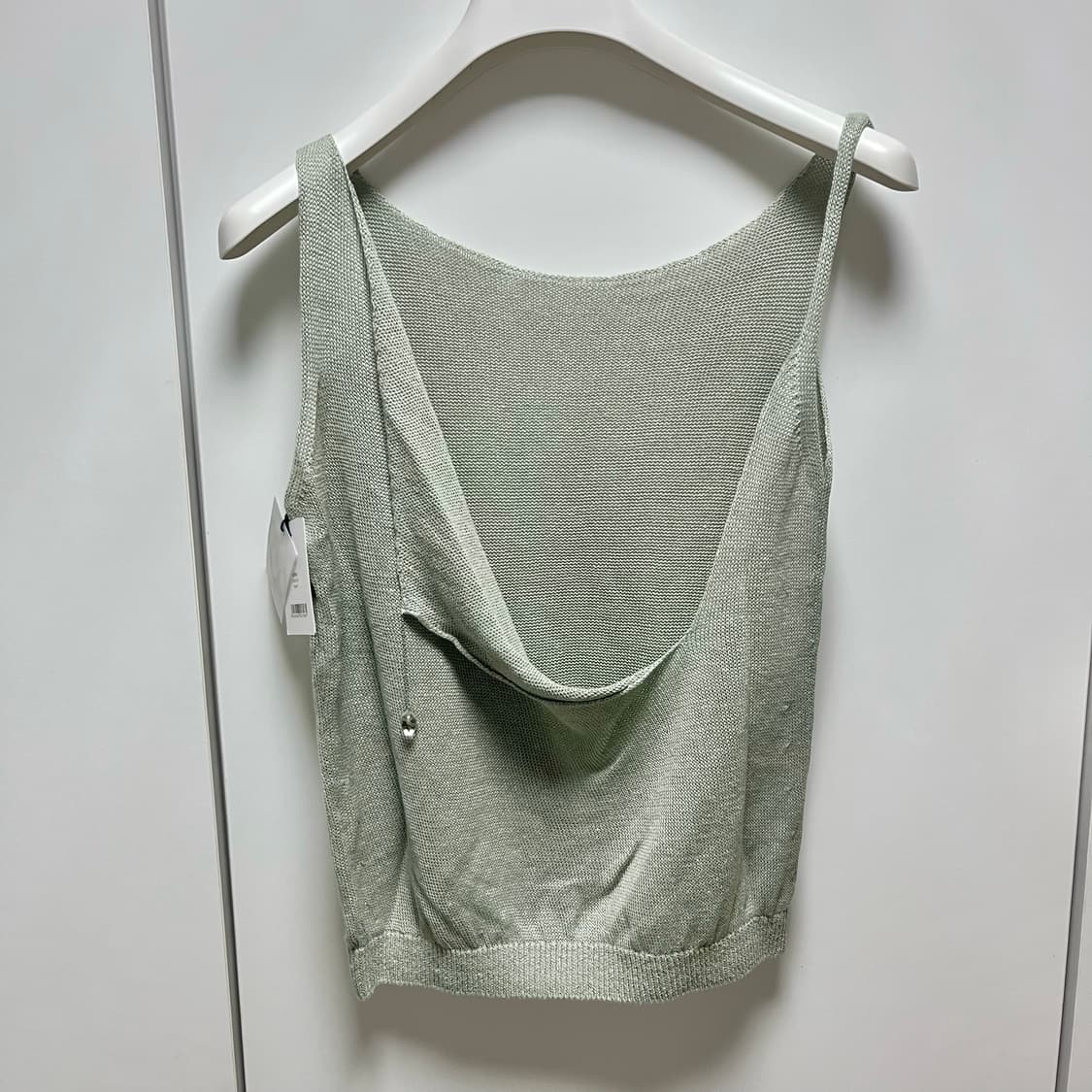 [XS,S]팔로마울 Lotti 슬리브리스 탑/그린 상품이미지1