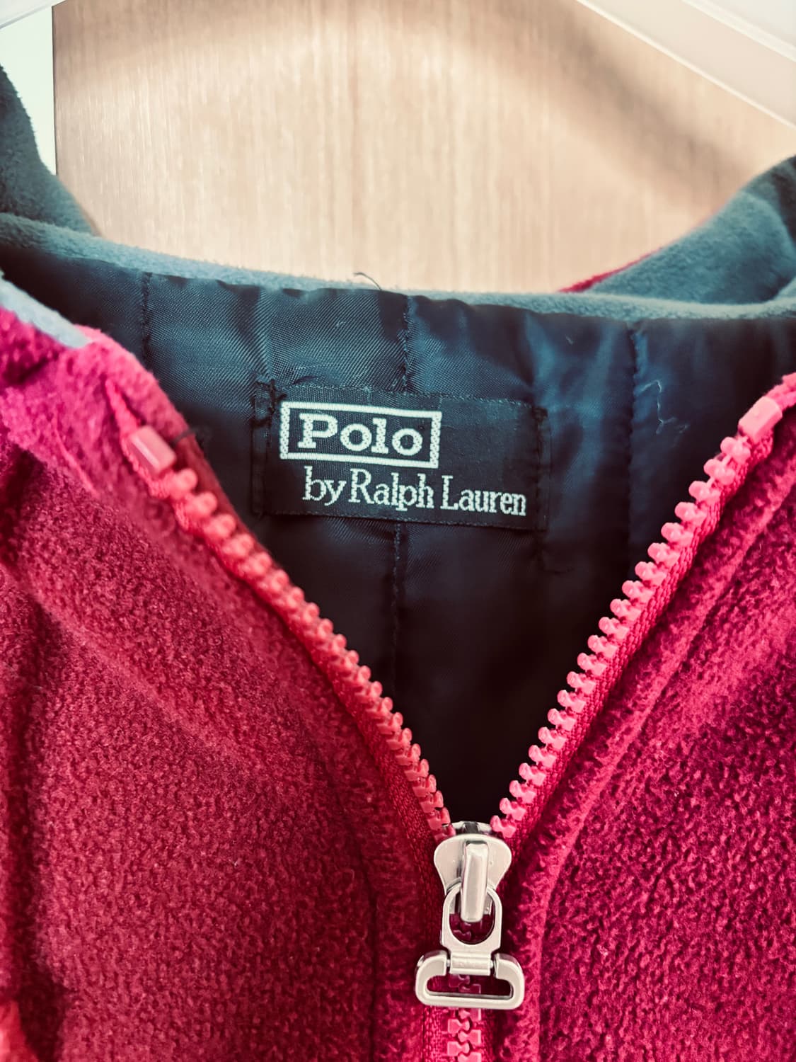 성조기 폴로 랄프로렌 누빔 후리스 후드집업 (유일희귀매물) 빈티지 대장 상품이미지6