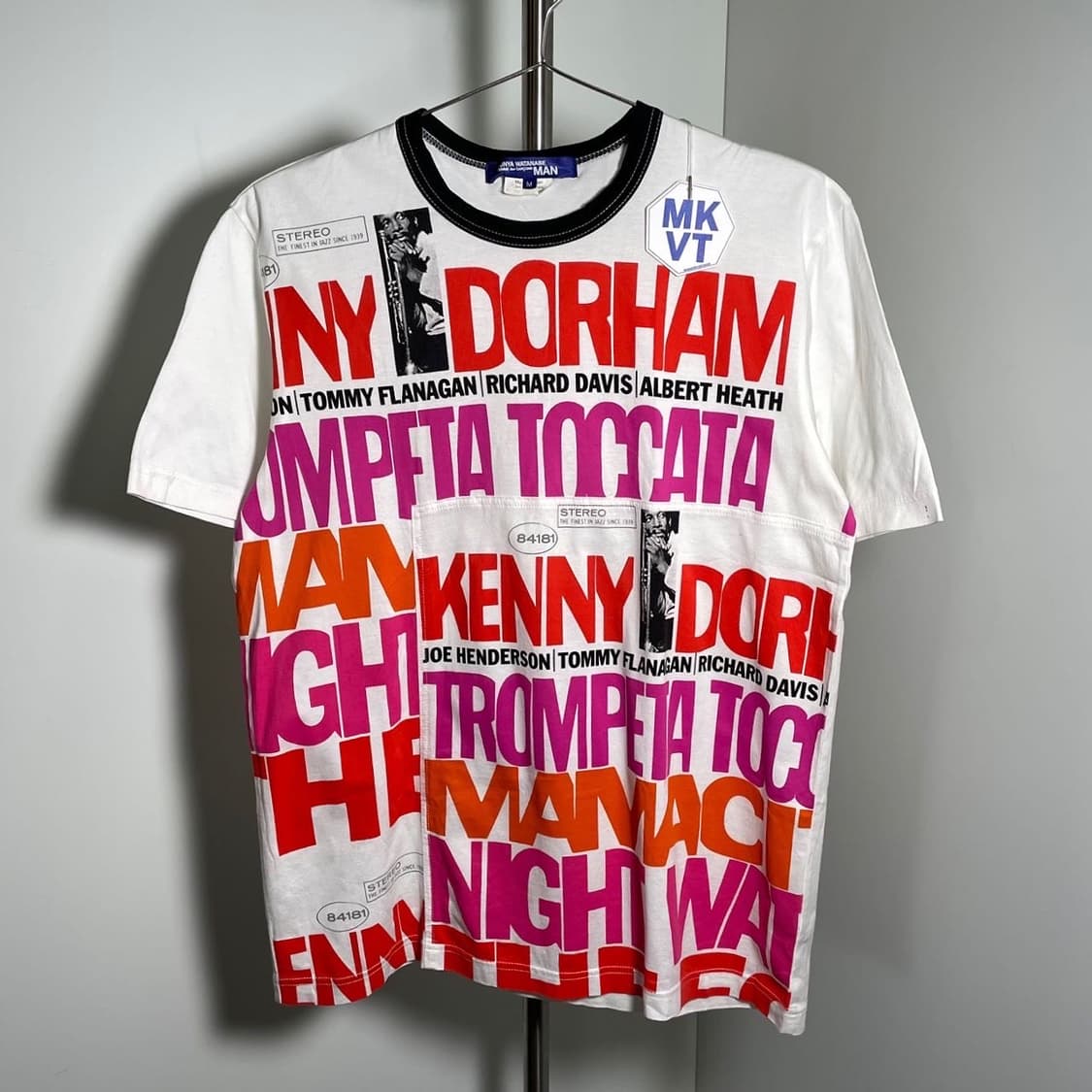 준야 와타나베 꼼데가르송 그래픽 반팔 티셔츠 상품이미지1