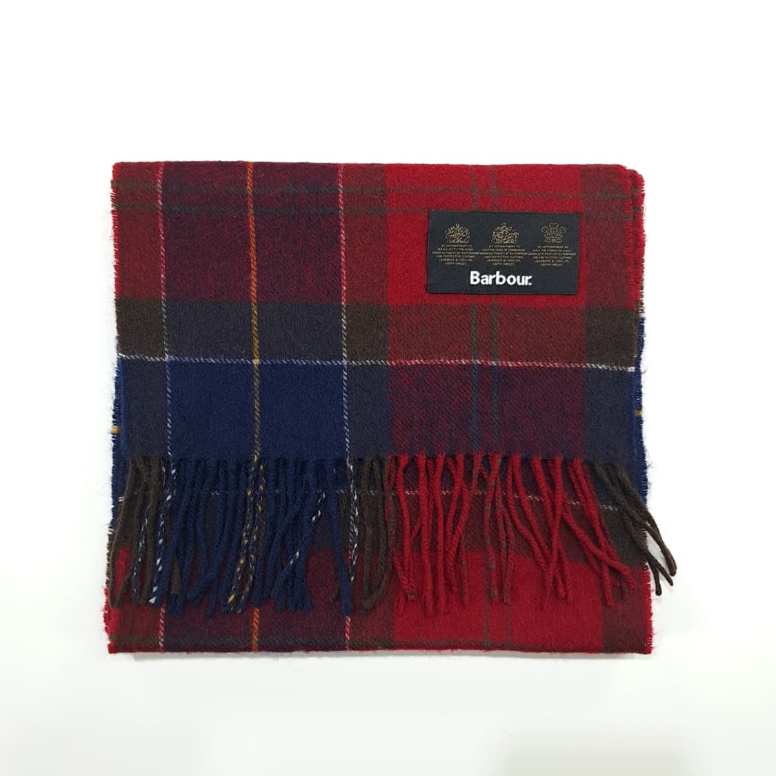 MX314 바버 로얄 타탄체크 램스울 목도리 머플러 상품이미지7