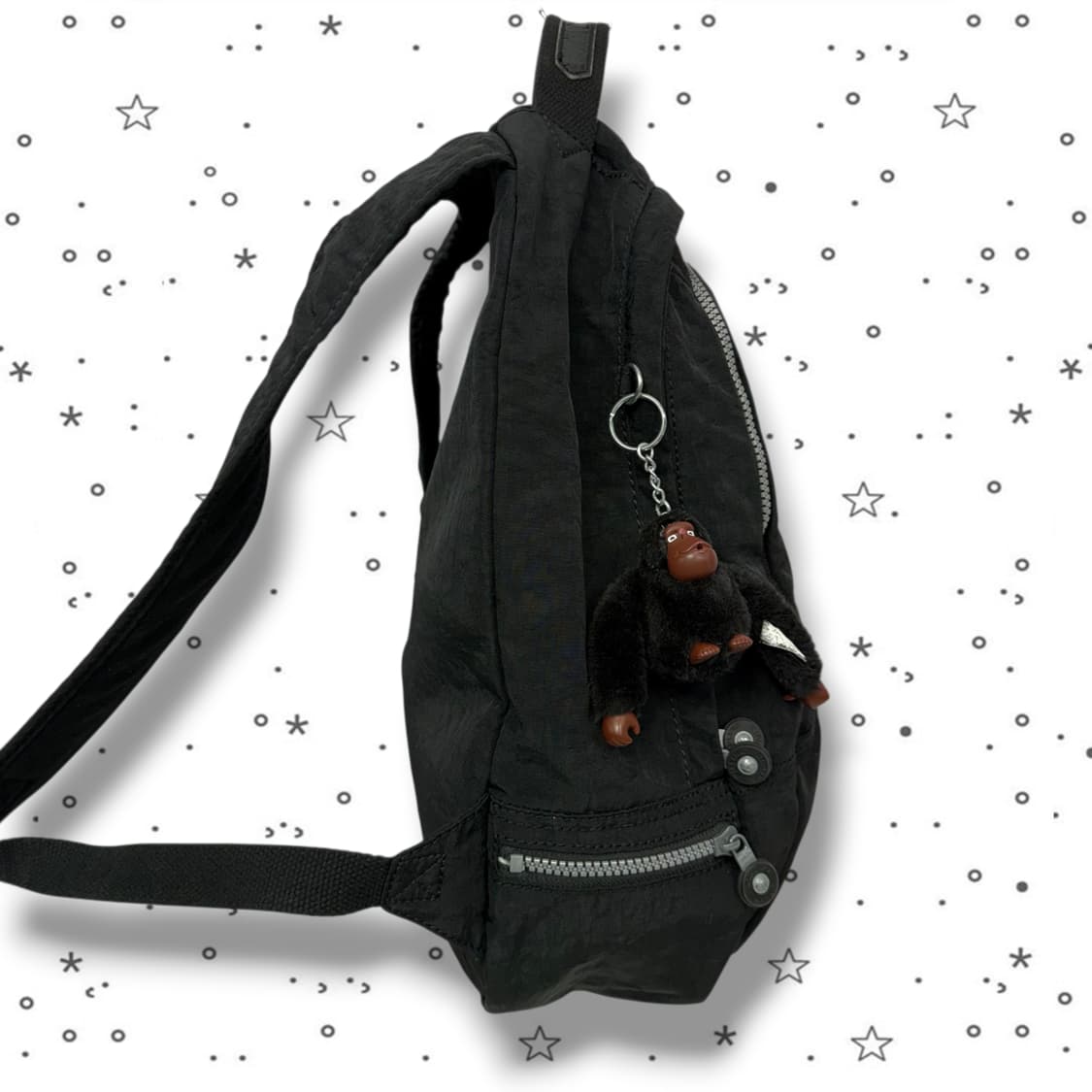 Kipling 키플링 블랙 백팩 상품이미지4