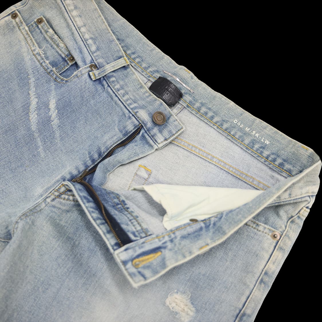 생로랑 357815 디스트로이드 데미지 데님 팬츠  상품이미지4