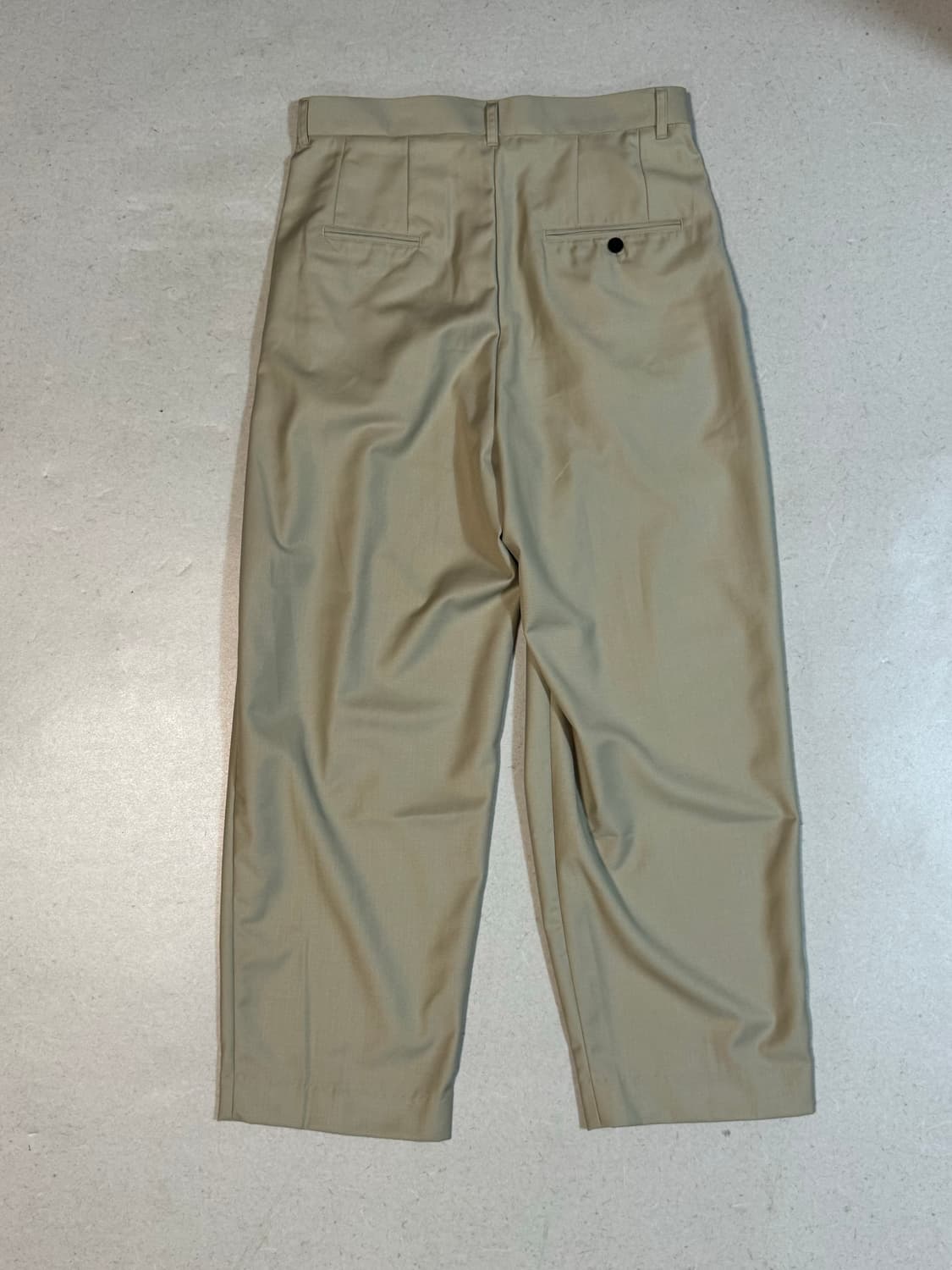 로드 존 그레이 투턱 와이드 슬랙스 베이지 M 상품이미지2