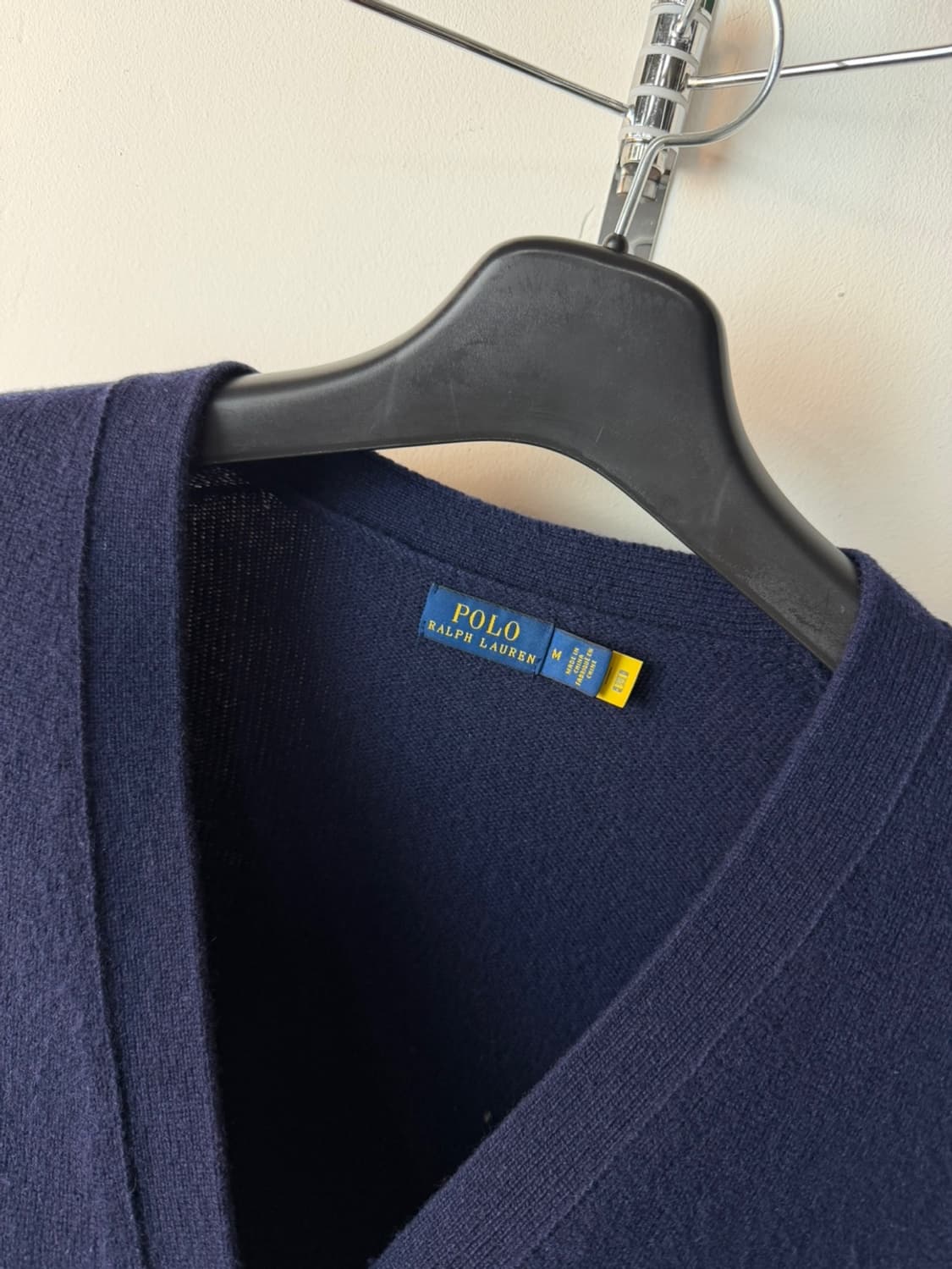 폴로 랄프로렌 포니 로고 울 캐시미어 가디건 상품이미지5