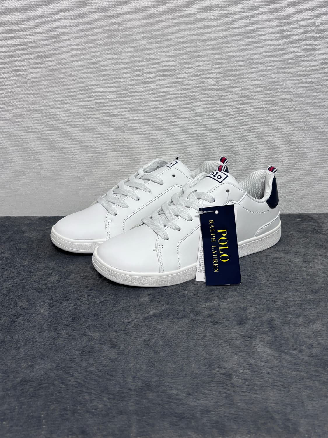 새상품) 245 폴로 랄프로렌 헤리티지 코트 스니커즈 상품이미지1