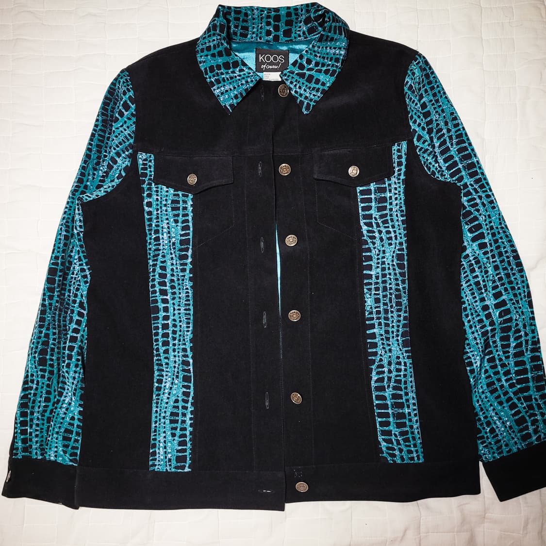 '00s KOOS of Course! Mixed Print Jacket 상품이미지2