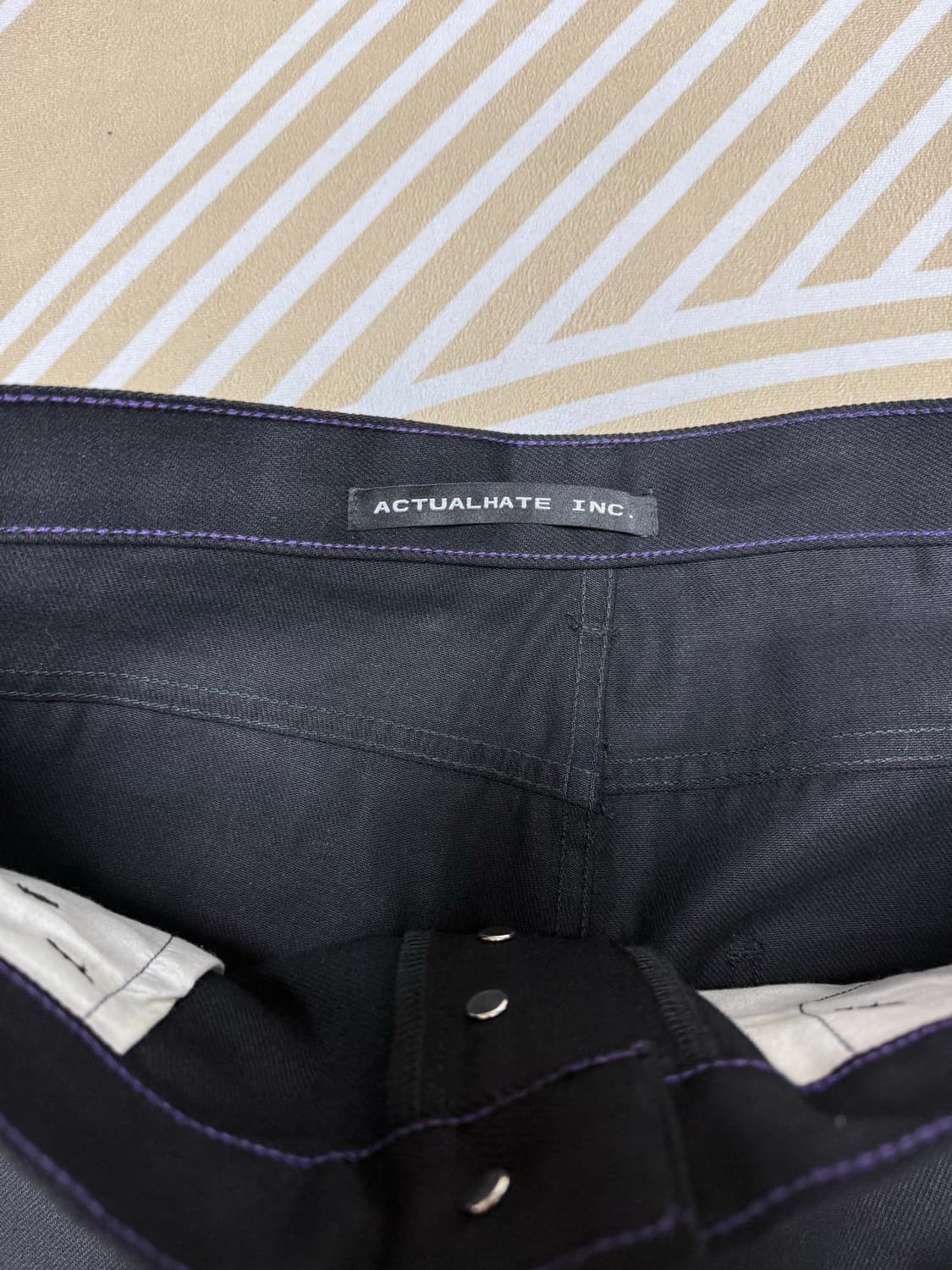 actual hate straight cut selvage denim 상품이미지4