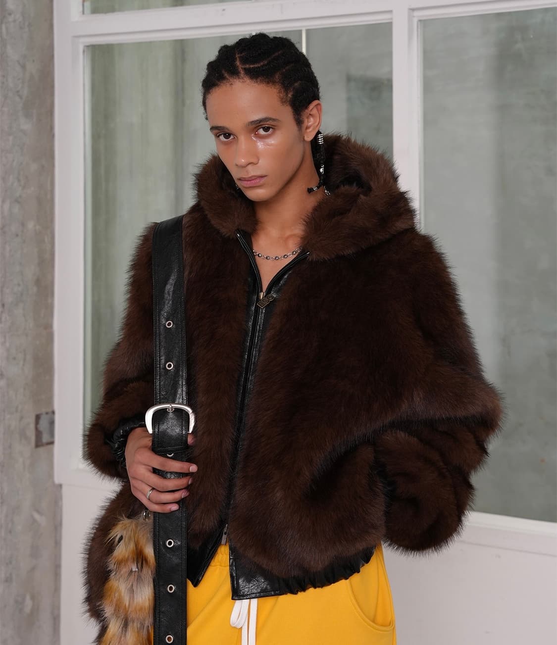 esc studio 퍼 자켓 상품이미지8