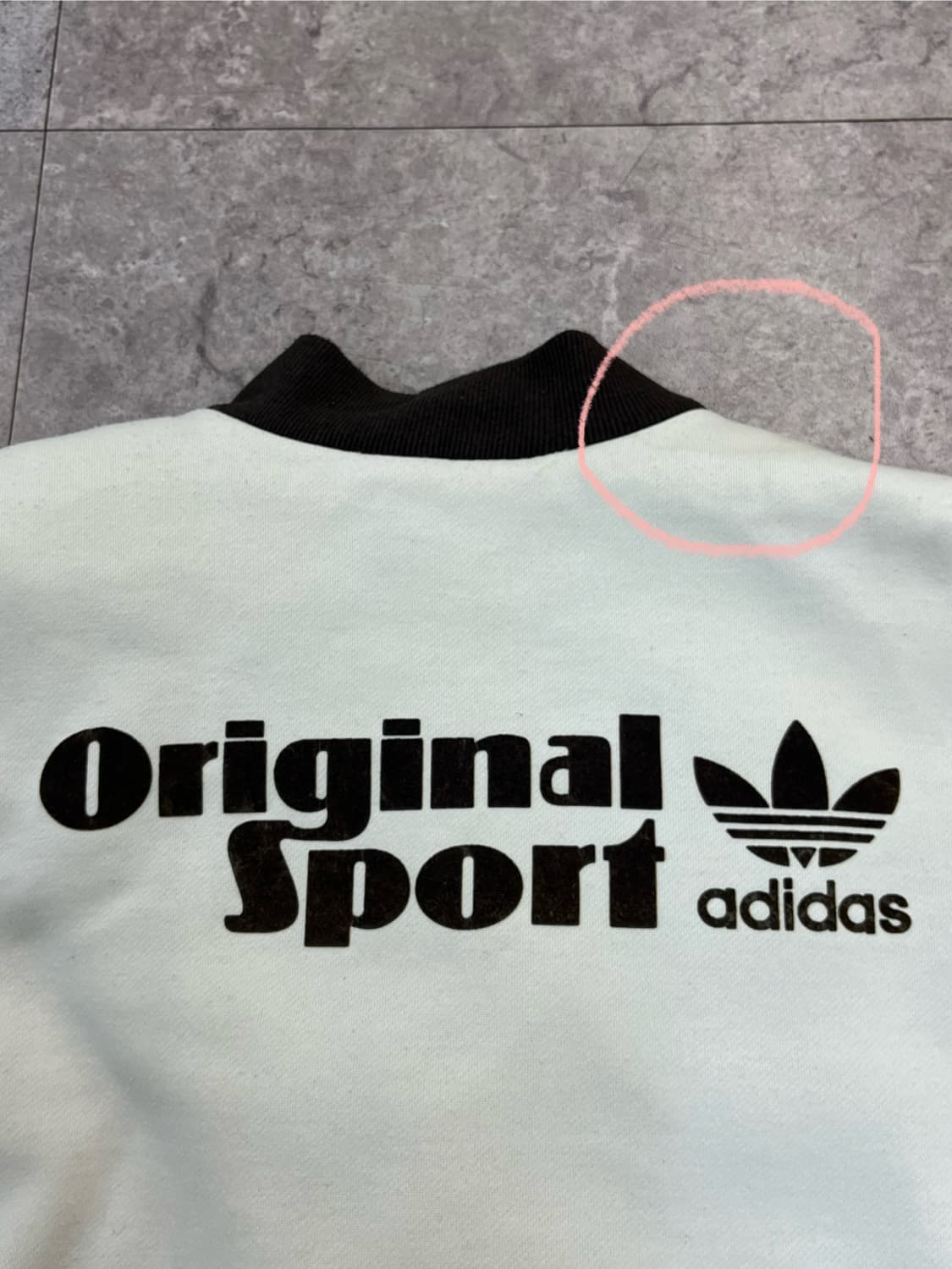 아디다스 오리지널 바시티 자켓 브라운 L #csz2677 상품이미지9