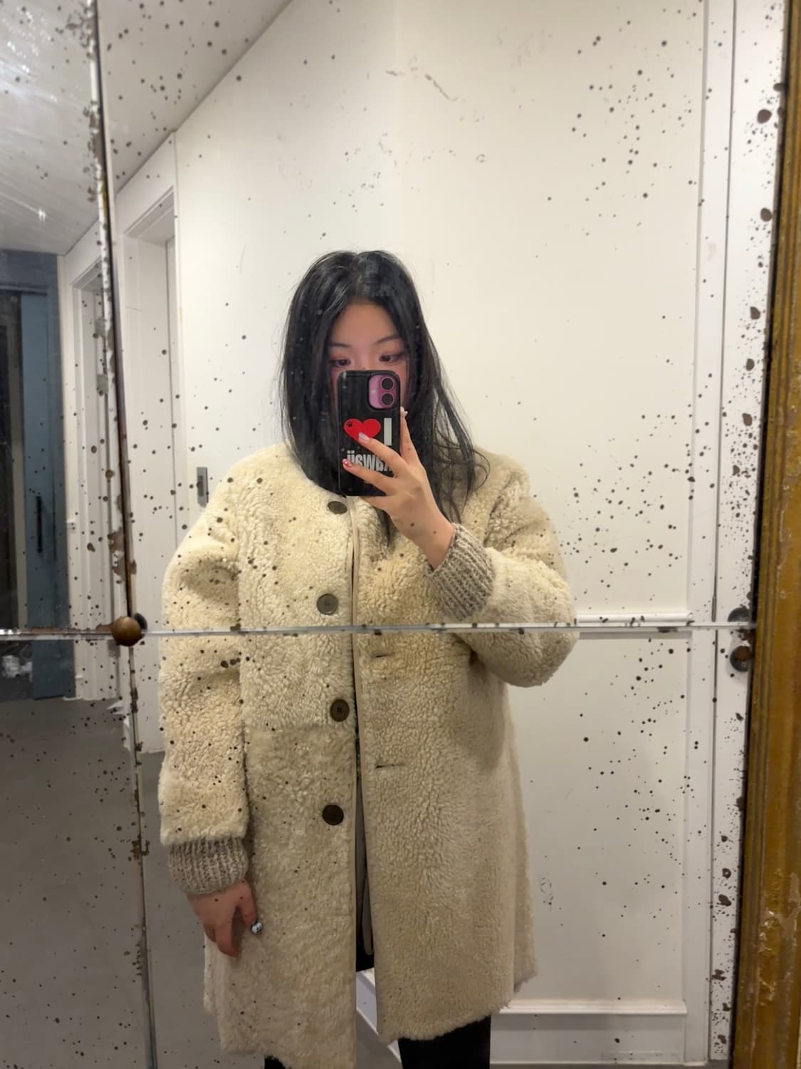 milena silvano 양털 자켓 상품이미지1