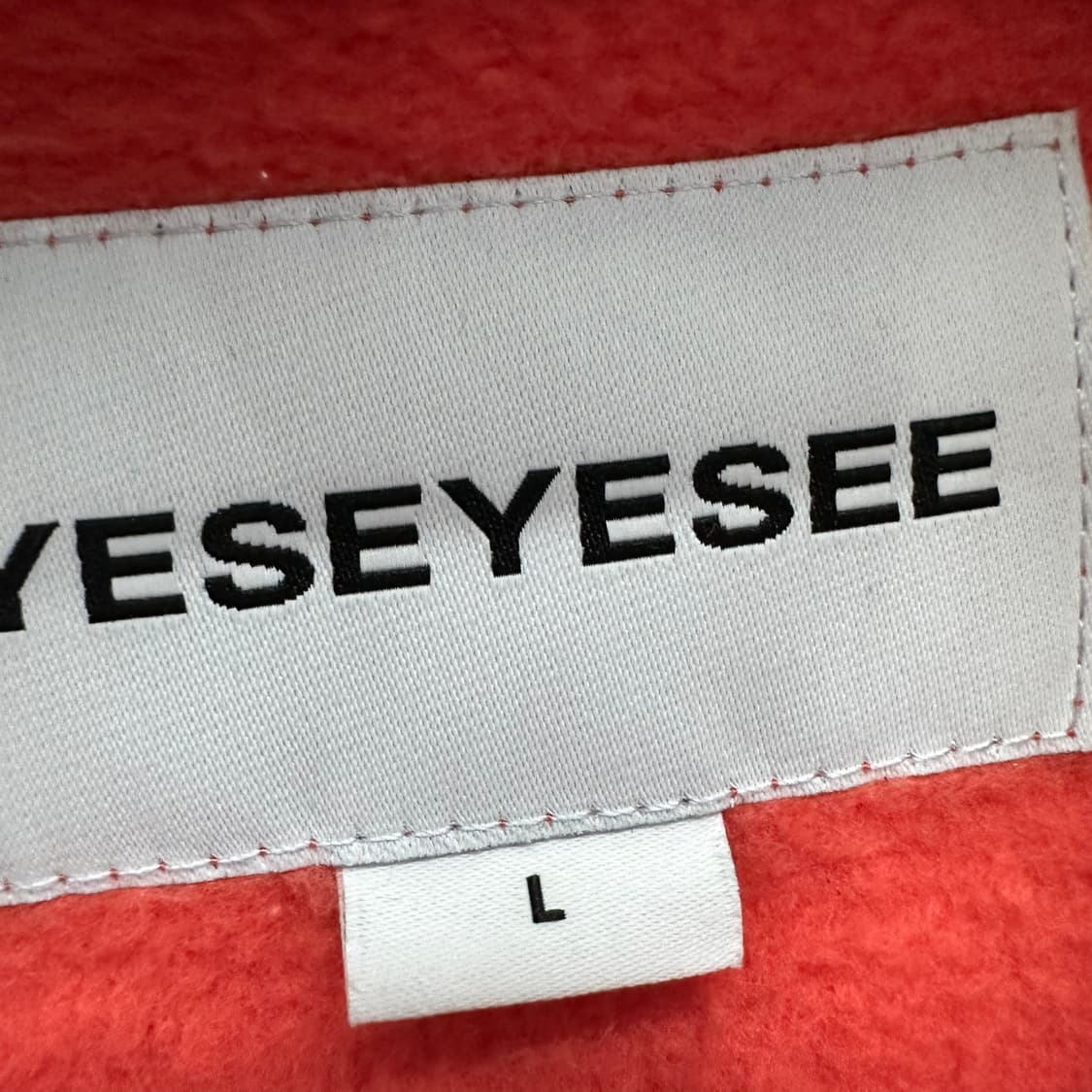 100 예스아이씨 남자 루즈핏 후드티 상품이미지3