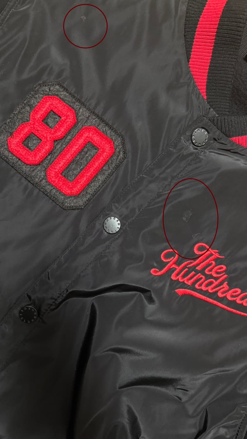 [The Hundreds] 바시티자켓 L(기모) 상품이미지7