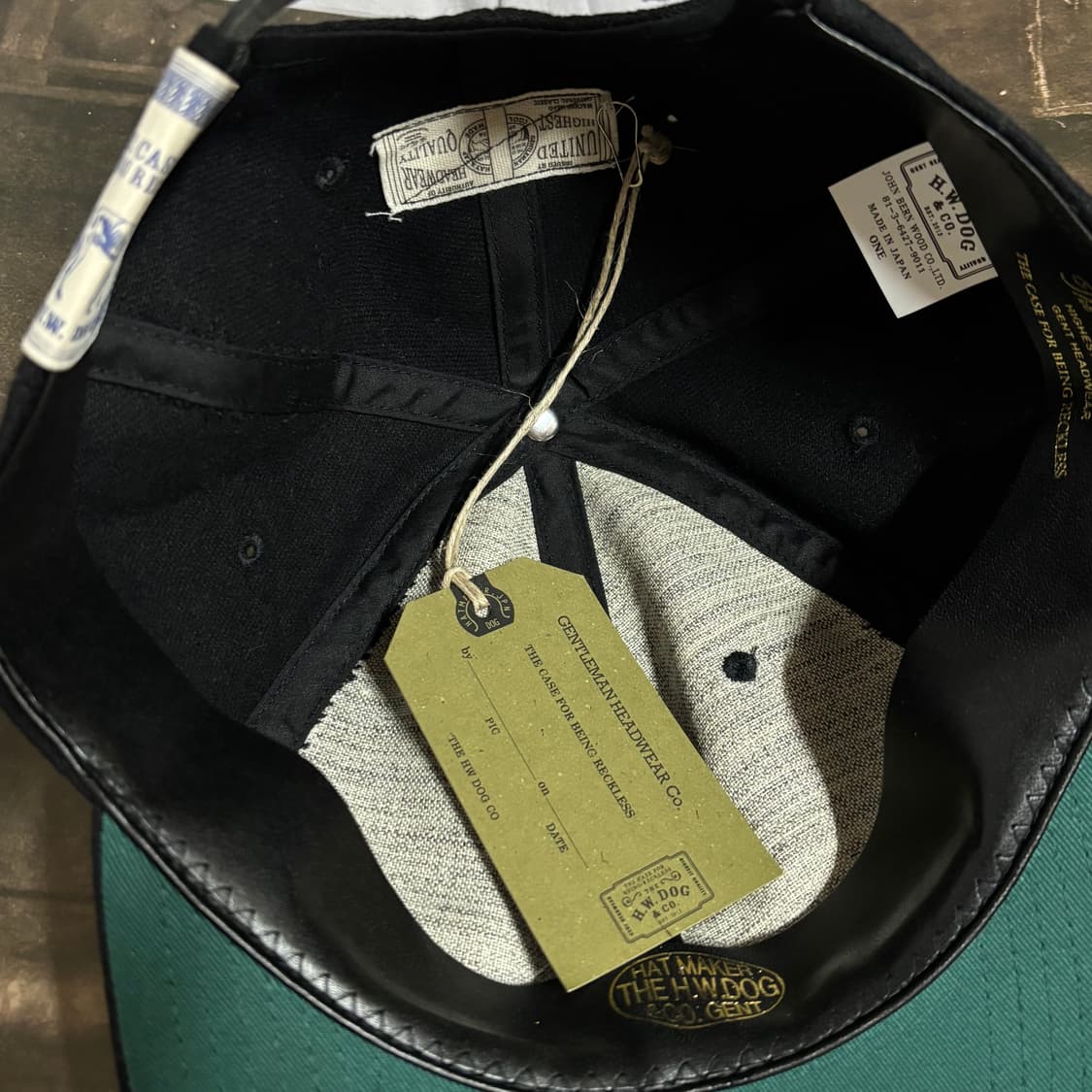 도그앤코 베이스볼 캡 블랙 상품이미지6