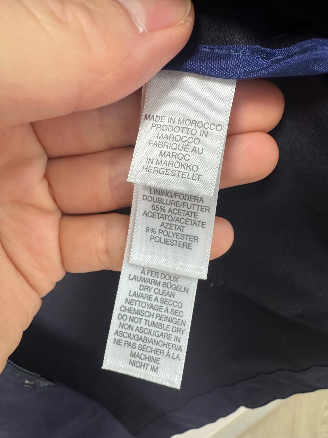 폴스미스 네이비 자켓 상품이미지4