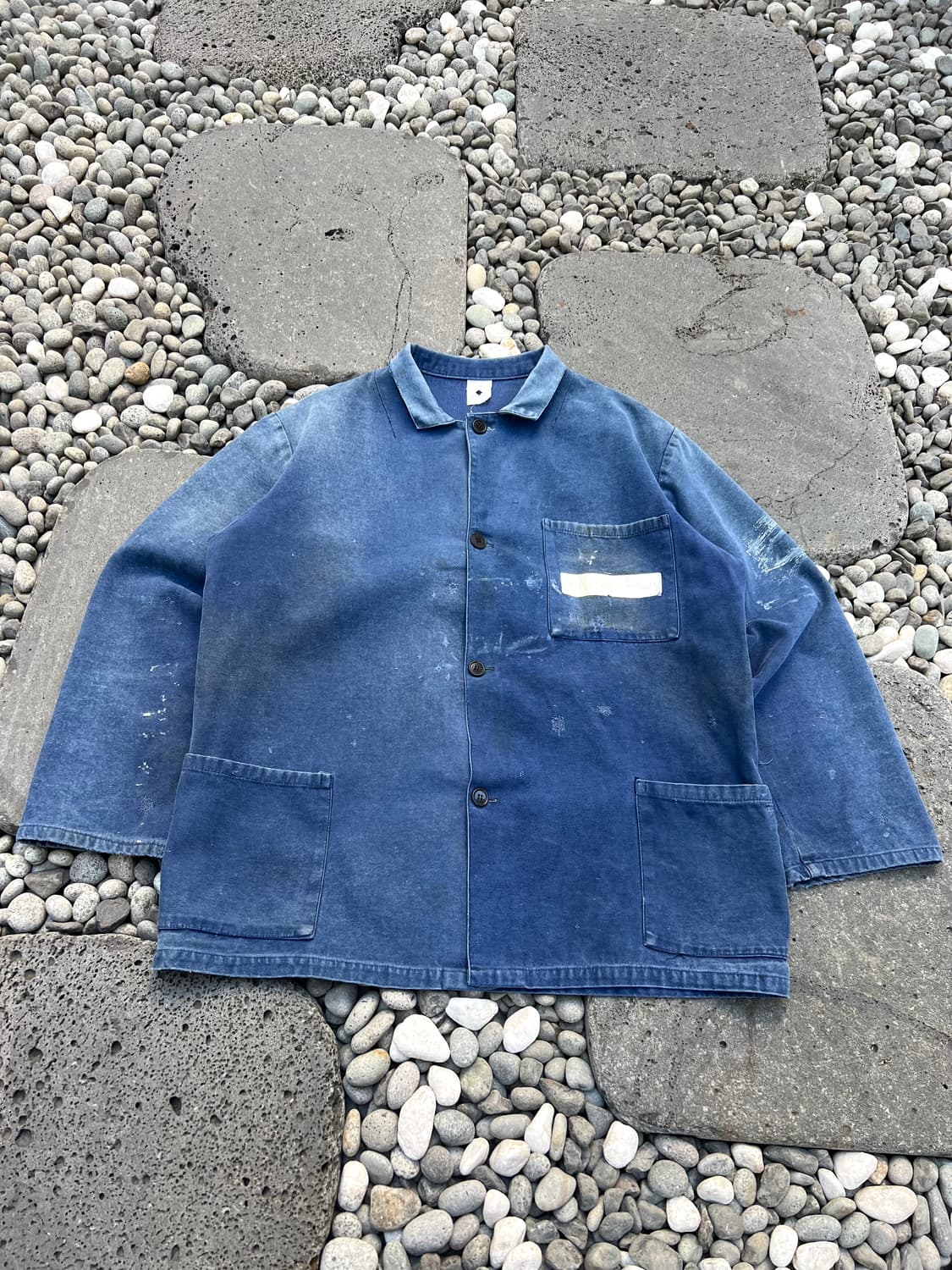 HARD FADED WASHING MOLESKIN 몰스킨프렌치워크자켓 상품이미지1