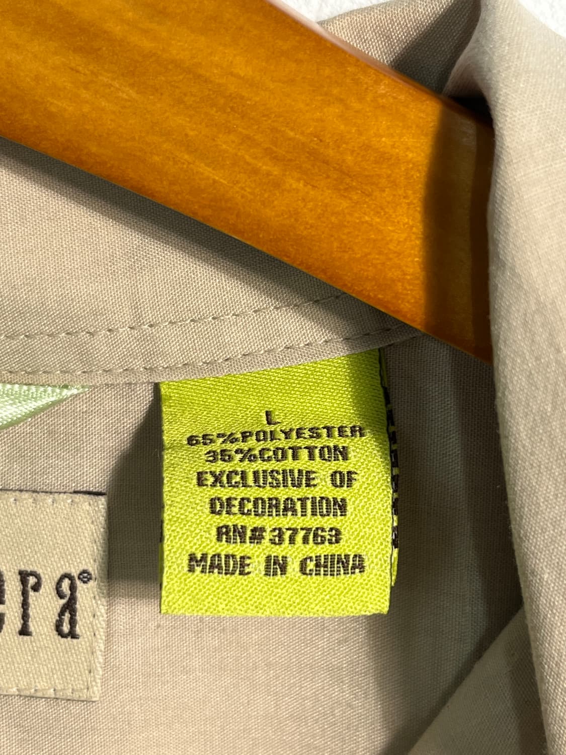 Guayabera shirts (쿠바 셔츠) L 상품이미지7