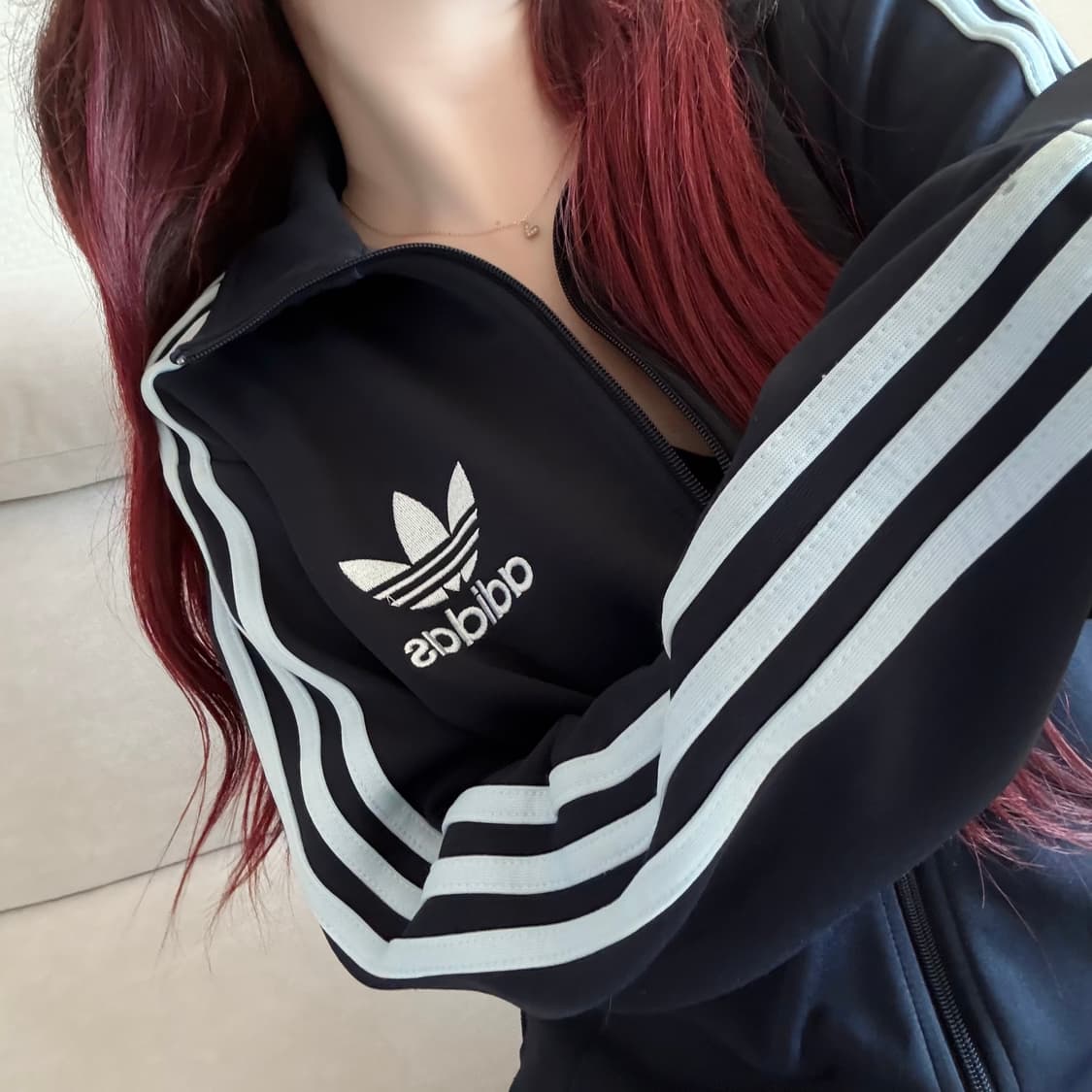 아디다스 네이비 하늘 져지 상품이미지1