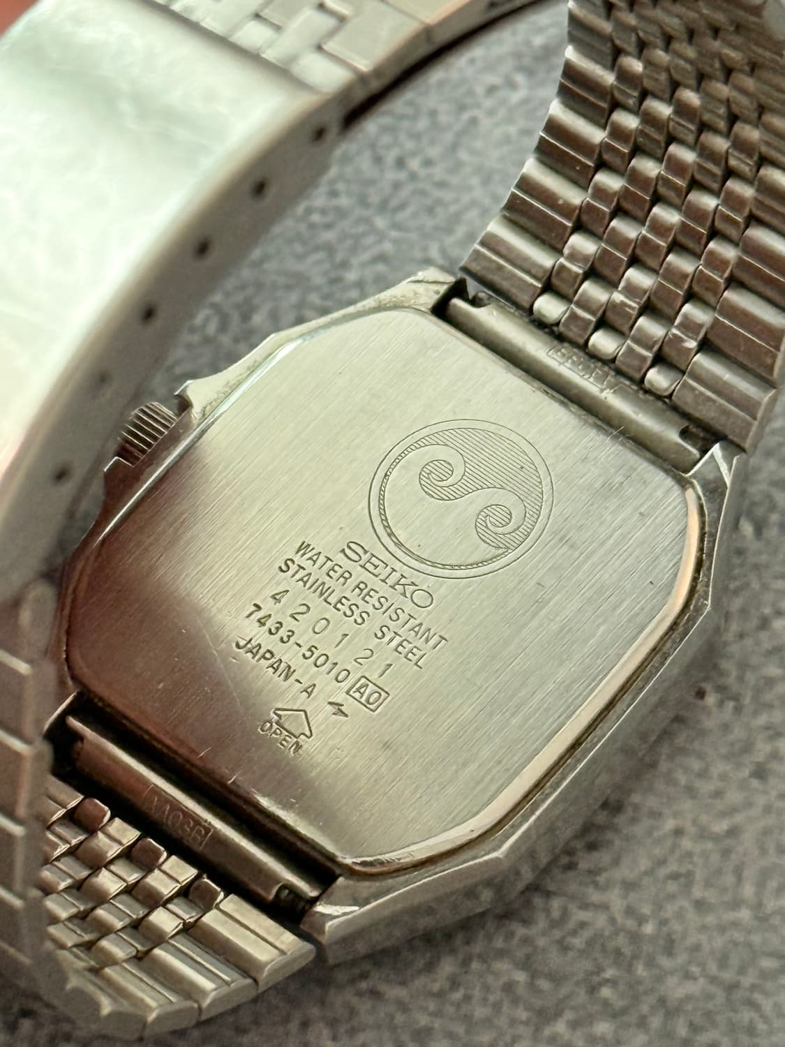 세이코 Seiko Chronos 스퀘어 데이 데이트 상품이미지7