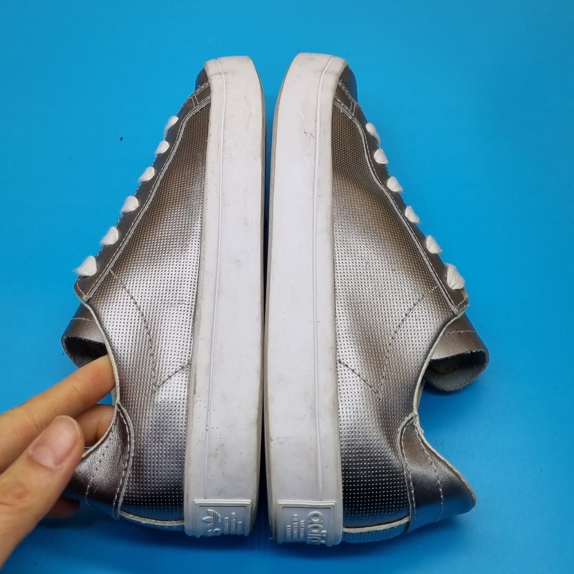 아디다스 코트벤티지 실버 스니커즈220 상품이미지5